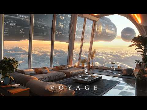 Voyage: Cozy SciFi Ambient Music 🎧 for Relaxing Space Journeys | Binaural Beats (3Hz Delta Waves)