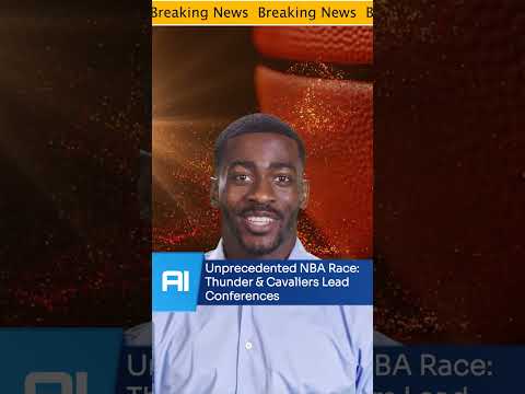 Unprecedented NBA Race: Thunder & Cavaliers Lead Conferences