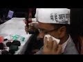 Arvind Kejriwals press conference interrupted by.