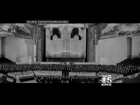 100 Year Old Organ Gathering Dust Deep Beneath San Francisco Civic Center