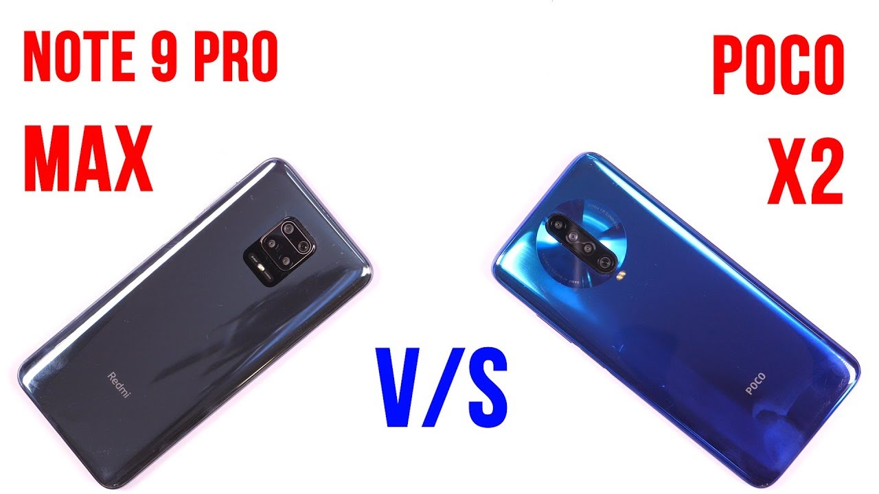 Note 9 Pro Max vs Poco X2 Full Comparison | Gaming | Camera | Battery | Detailed Pros & Cons [Hindi]