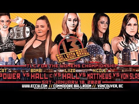 Riea Von Slasher vs Cat Power vs Nicole Matthew vs Liiza Hallvs Christina Von Eerie vs Bambi Hall(c)