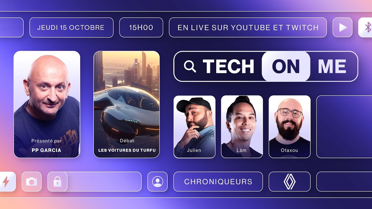 Tech On Me au Mondial de l'Automobile ! (#Renault)