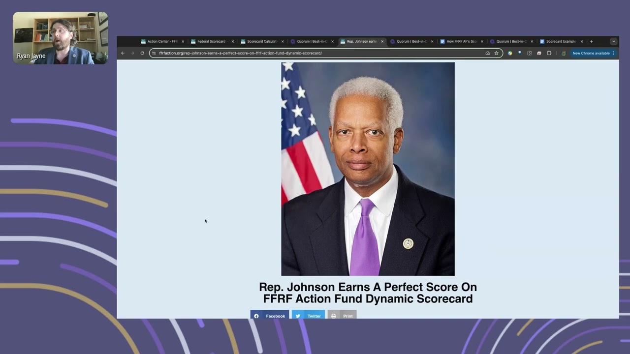 Using and Creating Legislative Scorecards
