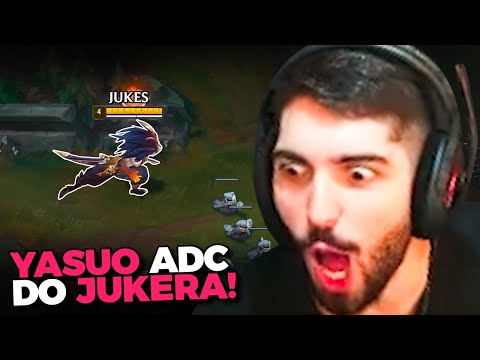 O YASUO ADC DO JUKERA! | CORTES DO JUKES