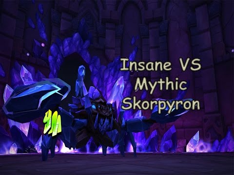 [WoW] Insane VS Mythic Skorpyron