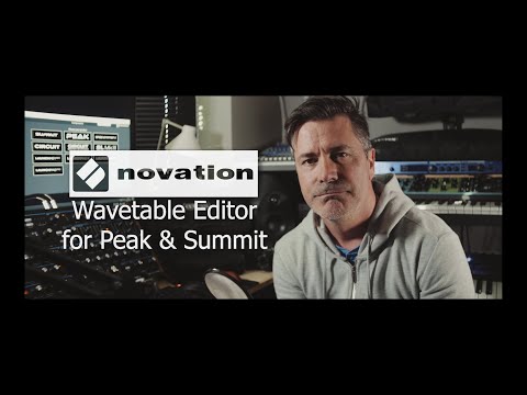 Novation Wavetable Editor for Peak and Summit