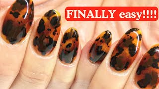 TORTOISESHELL NAIL ART TUTORIAL