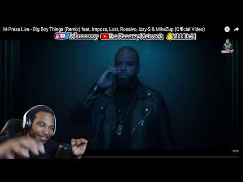 [Reaction] M-Press Live - Big Boy Things (Remix) feat. Imposs, Lost, Rosalvo, Izzy-S & MikeZup