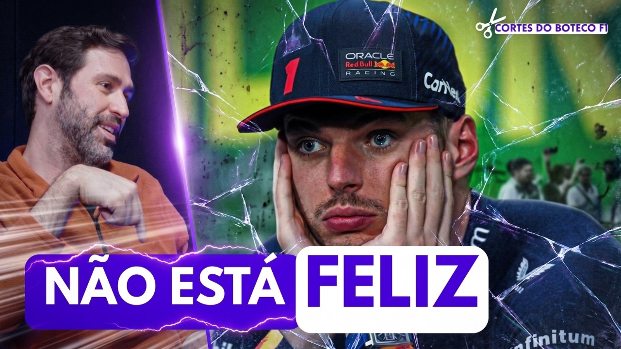 VERSTAPPEN PERDEU O ENCANTO PELA F1?