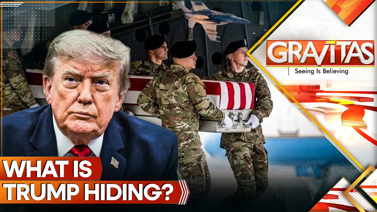 Gravitas LIVE: Hit, Bruised By Iran, America Hides War Casualties | WION News