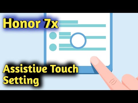 Honor 7X Assistive Touch Setting