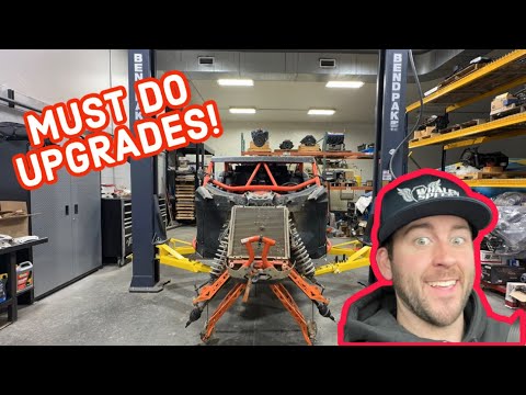 SHOP TIME WITH RICK EP. 2: Installing NECESSARY Suspension Upgrades on a Can Am X3!
