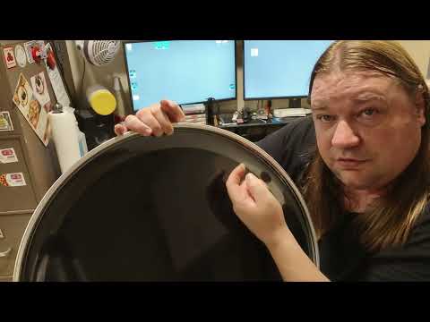 Evens EQ3 Reso Black 22' bass drum head