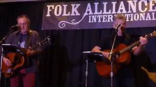 Plainsong (Andy Roberts, Iain Matthews) - one song at Official Showcase @ 2017 Folk Alliaance