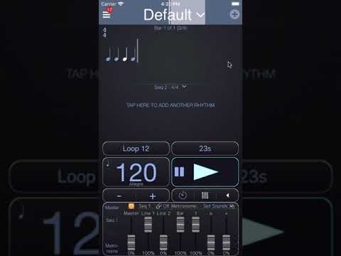 Voice Counting: Time Signature