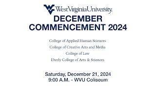December Commencement 2024 | 9 am ceremony