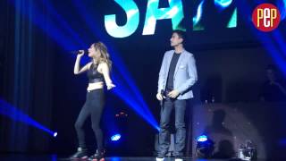 Jessica Sanchez and Christian Bautista sing &quot;Two Forevers&quot;