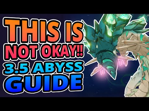 New 3.5 Abyss is HORRIBLE | Abyss Playthrough | Genshin Impact