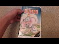 Opening Closing To Dumbo 1991 VHS Canadian Print