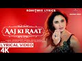 Aaj Ki Raat LYRICS Stree 2 Tamannaah Bhatia Sachin Jigar Madhubanti B Divya Amitabh B