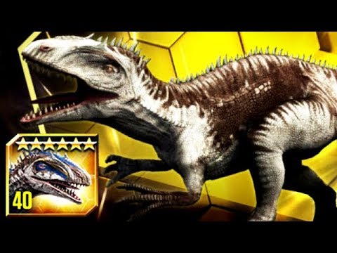 NEW VIP ACROCANTHOSAURUS MAX LEVEL 40 (JURASSIC WORLD)
