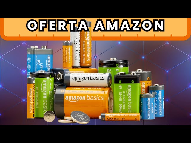Vídeo relacionado con Amazon Basics - Paquete de 48 pilas alcalinas AA y AAA de alto rendimiento, 24 pilas AA y 24 pilas AAA, 1,5 voltios, vida útil de 10 años