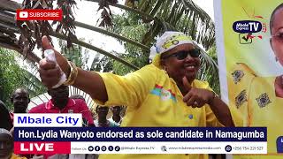 Namagumba residents endorse Hon. Lydia Wanyoto as sole candidate