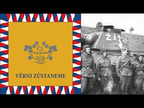 Směr Praha - Toward Prague (Czech ww2 march) [English Translation]