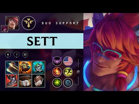 Sett Support vs Nautilus - NA Master Patch 25.22