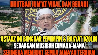 Download lagu 🔴KHUTBAH JUM'AT VIRAL DAN BERANI, USTADZ INI BONGKAR PEMIMPIN DAN RAKYAT DZOLIM | Ust Ihsan Tanjung mp3