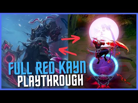 *NEW* RED KAYN SNOW MOON SKIN! (Full Playthrough)