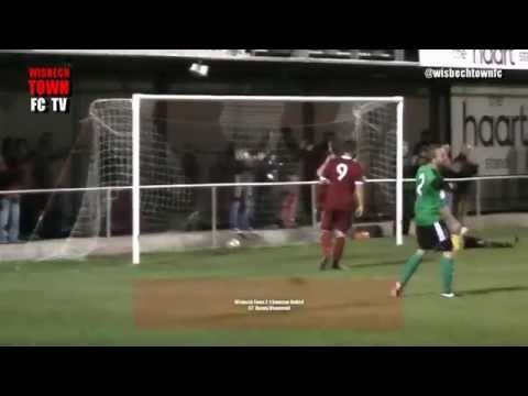 Wisbech Town v Sawston Utd - CIC - 14/10/14 *Wisbech goals only*