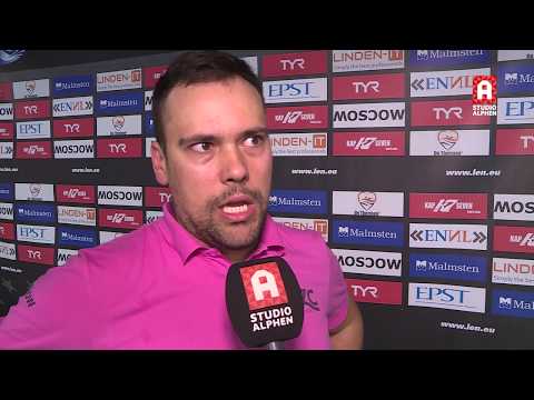 Interview Nemanja Stevanovic na AZC Alphen - Szolnoki VSK