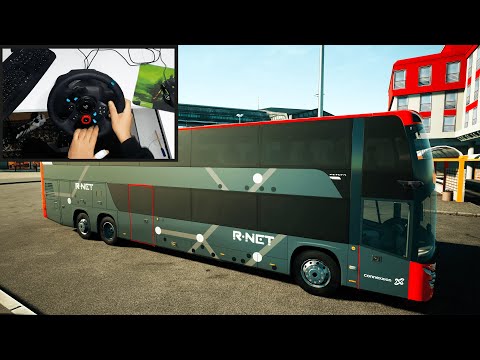 Köln to Duisburg - Fernbus Simulator | Logitech g29 gameplay