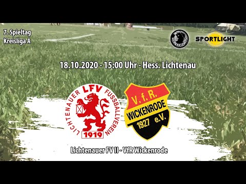 KLA: Lichtenauer FV II - VfR Wickenrode alle Tore & Highlights 2020/21