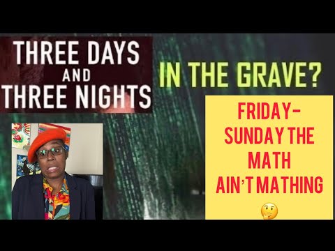 Timeline Explaining 3 Days & 3 Nights