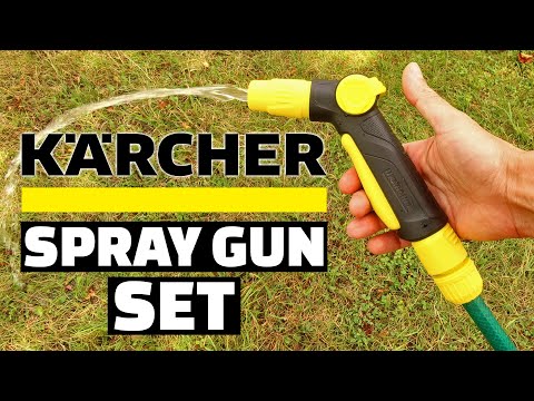 Karcher Water Spray Gun Set - Sprayer - Aqua Stop Connector & Tap Connector  2.645 - 289.0