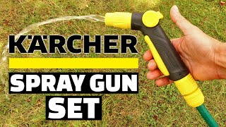 Karcher Water Spray Gun Set - Sprayer - Aqua Stop Connector & Tap Connector  2.645 - 289.0