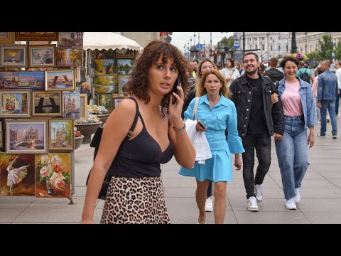 Real Life in Russia 2023 Saint Petersburg ASMR Walking