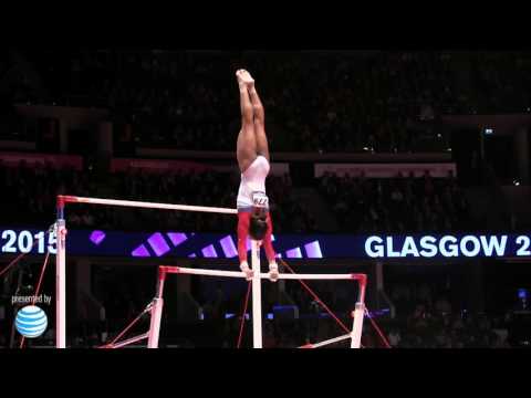 Gabby Douglas - Uneven Bars - 2015 World Championships - Event Finals