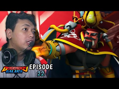Kemunculan Kapten Vargoba | Reaction Boboiboy Galaxy Episode 22