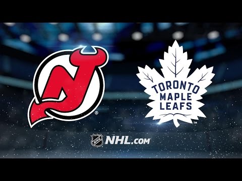 McElhinney, Nylander sharp as Leafs top Devils, 4-2
