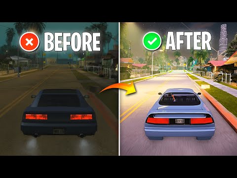 How To Install Best High Graphics Mod in GTA San Andreas (2025)