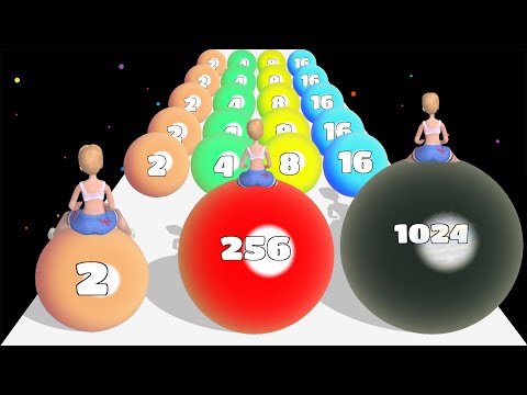 Bouncy Ball 2048 - MAX Level 1024