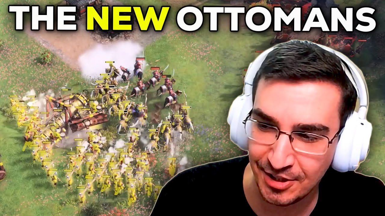 Playing The NEW Ottomans vs Japanese in 1v1 AOE4...