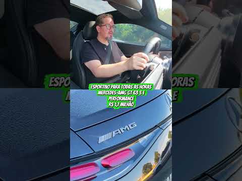 ESPORTIVO PARA TODAS AS HORAS? Como é rodar com o Mercedes-AMG GT 63 S no dia a dia!  #carreview
