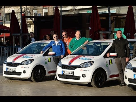 Rallye Monte Carlo 2014 Energies Nouvelles mit dem Skoda Citigo G-TEC