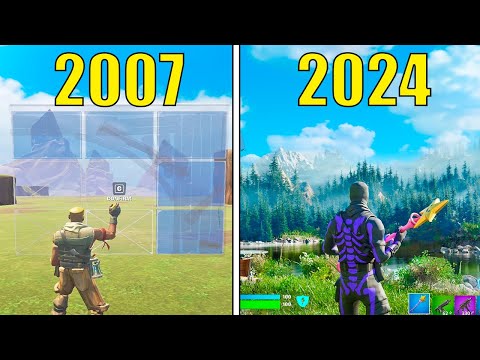 La EVOLUCION de Fortnite (2007 - 2025)