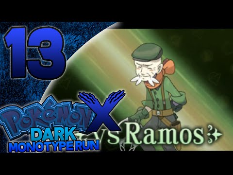 Pokémon X Dark Monotype Run - Episode 13 - Crazy Old Man